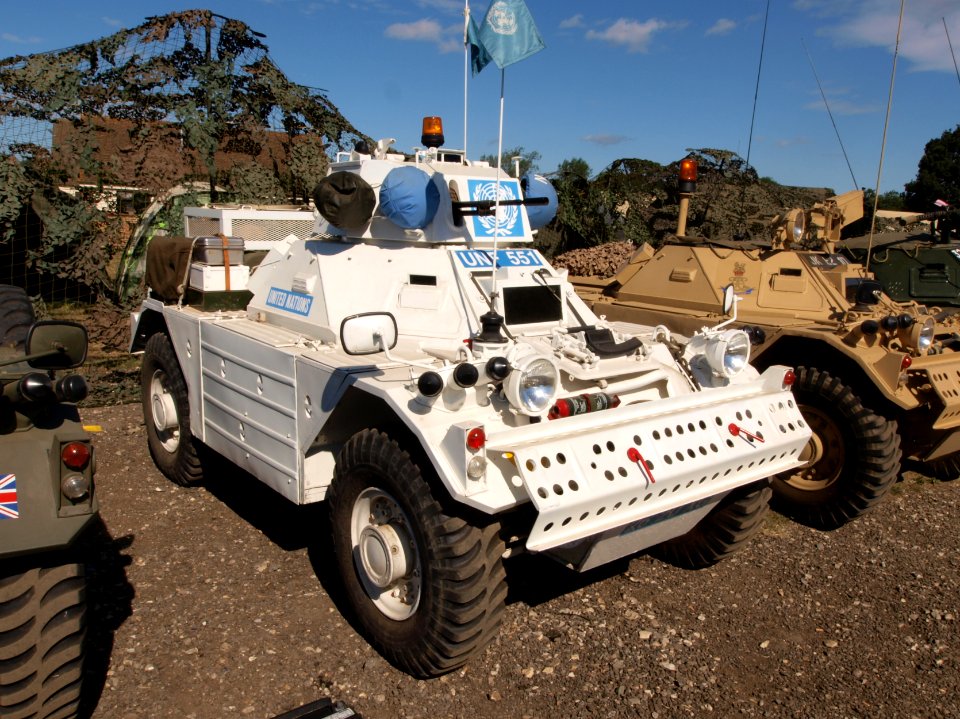 United Nations Daimler Ferret, registration UNF 551 pic0