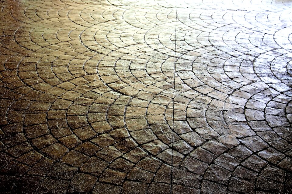 Background geometry stones