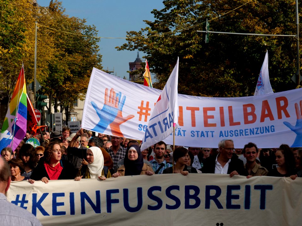 Unteilbar demonstration Berlin 2019-10-13 42