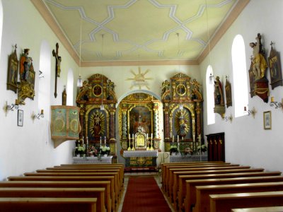 Unterdolling, St. Stephan, Blick nach Osten