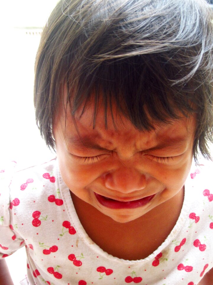 Crying sorry to hear that angry
