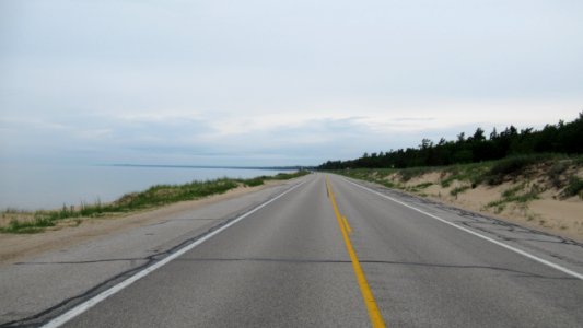 US Route 2 through Brevort, MI