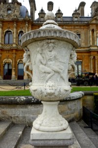 Urn by Jan Pieter van Baurscheit the Elder, Antwerp, early 1700s - Waddesdon Manor - Buckinghamshire, England - DSC07853