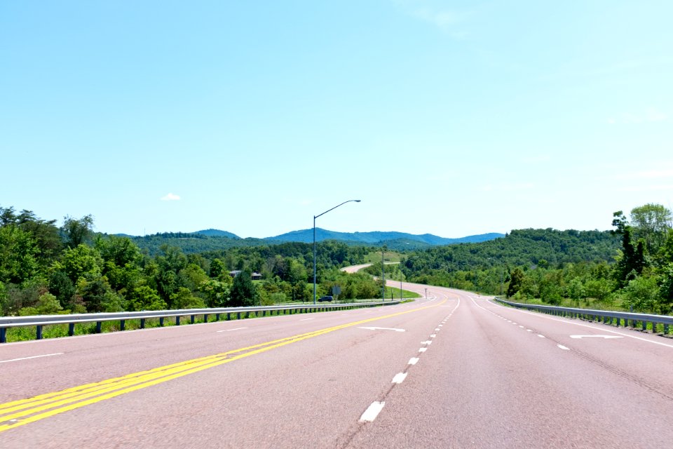 US Route 220 in Maryland north of Cumberland