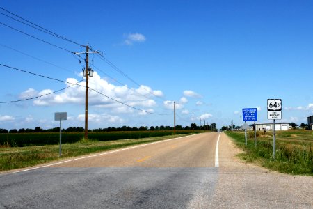 US 64 Spur southern terminus in Wynne, Arkansas
