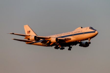 USAF E-4 Approach Tinker AFB
