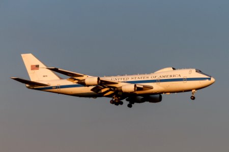 USAF E-4 Approach Tinker AFB 3