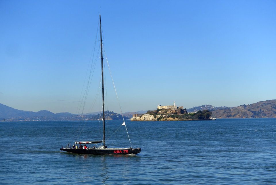 USA 76 and Alcatraz - San Francisco, CA - DSC07583