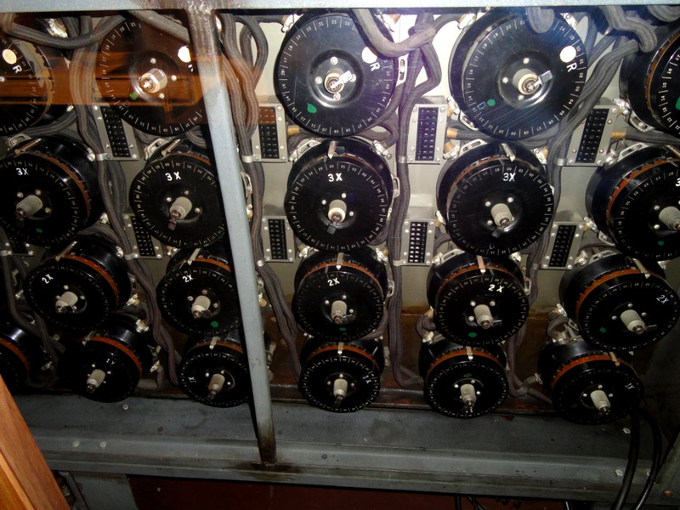 US Navy Cryptanalytic Bombe - National Cryptologic Museum - DSC07895