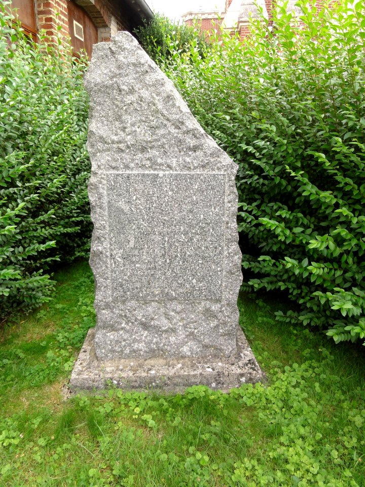 Urvillers (Aisne) monument du 20 mai 1944
