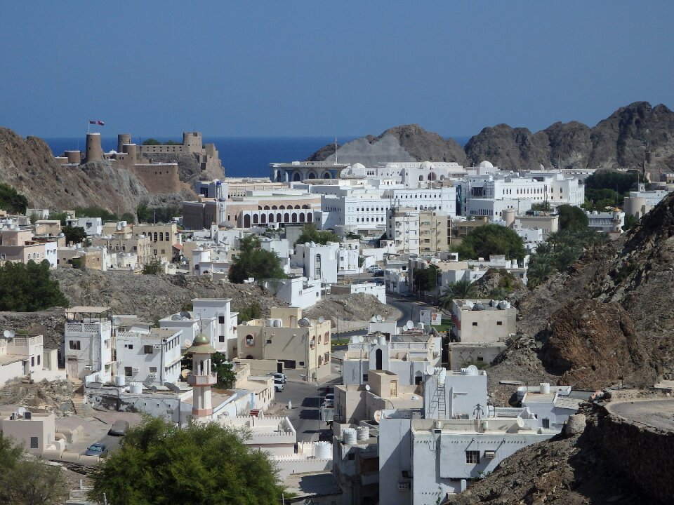 Muscat historic center oman