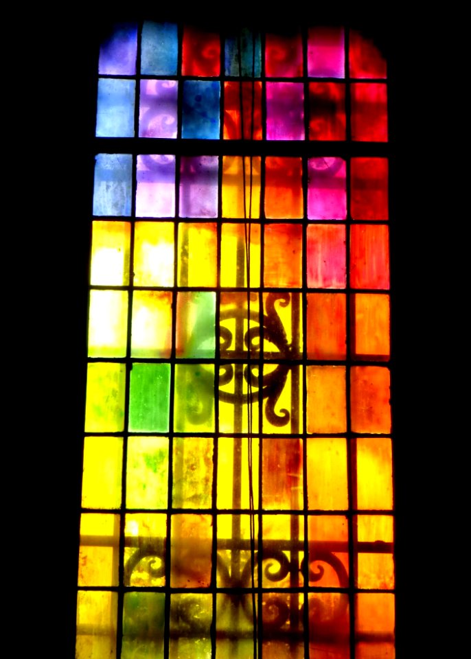 Urkiola - Santuario, vidrieras 03