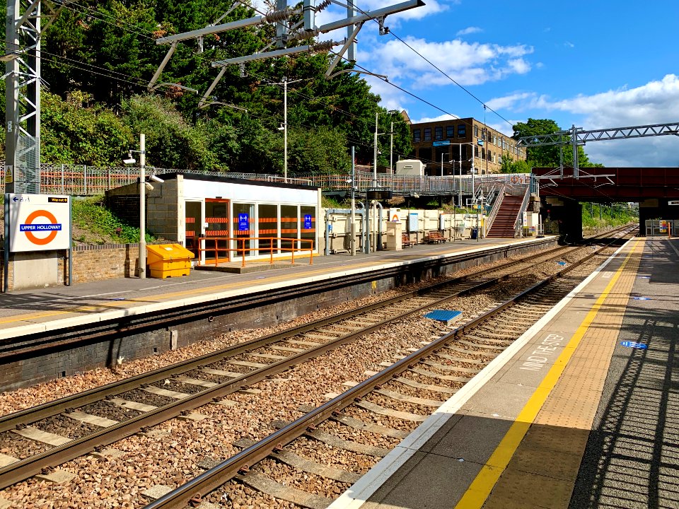Upper Holloway station July 2020