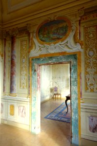 Upper floor doorway - Villa Grazioli - Grottaferrata, Italy - DSC03571