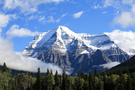 Travel scenery mount robson photo