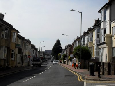 Upper Lewes Road, Brighton (from Round Hill Crescent junction) (September 2010)