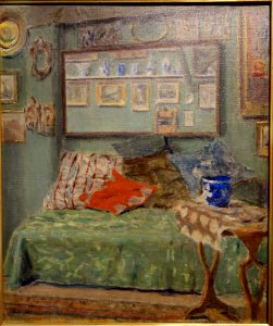 Untitled by Eleanor Norcross, undated, oil on canvas - Fitchburg Art Museum - DSC08928