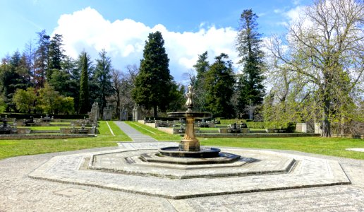 Upper garden with fountain - Villa Farnese - Caprarola, Italy - DSC02325