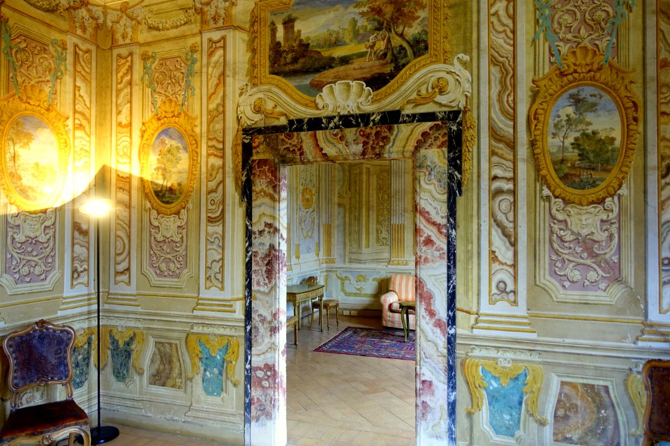 Upper floor room - Villa Grazioli - Grottaferrata, Italy - DSC03559