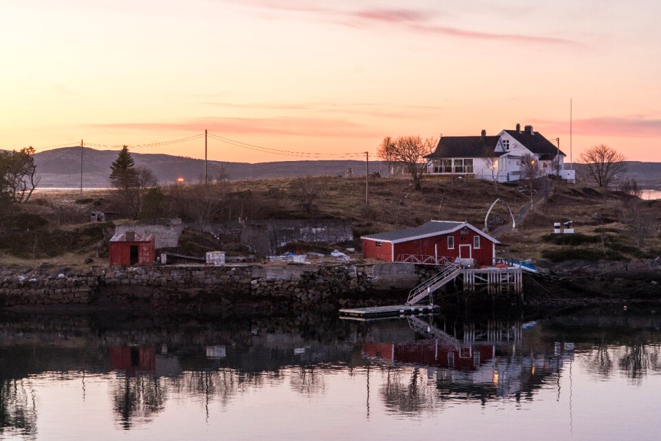 Architecture reflection scandinavia