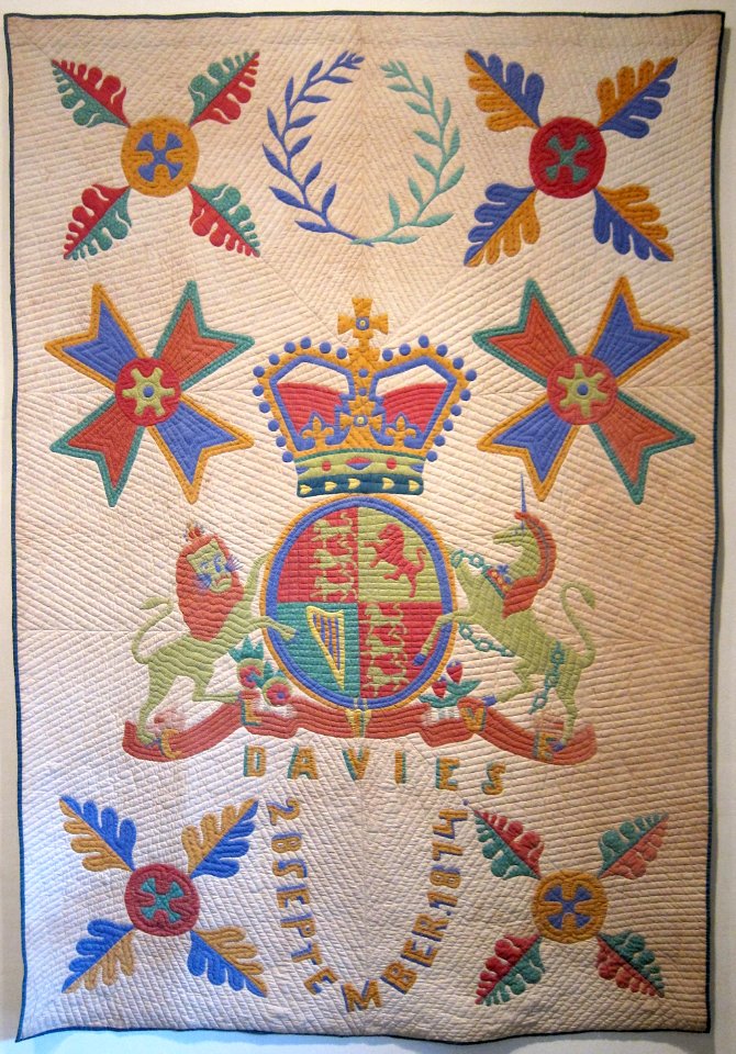 Untitled Hawaiian quilt, 1874