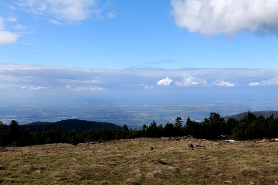 Upper Rhine Plain from Kleine Grinde 2020-03-14 07