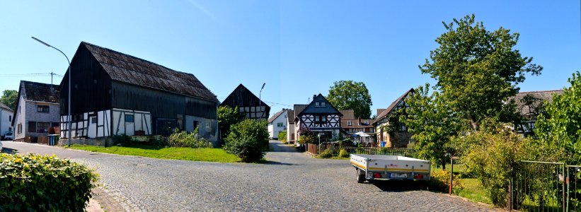 Urbach-Ueberdorf Ortskern Panorama