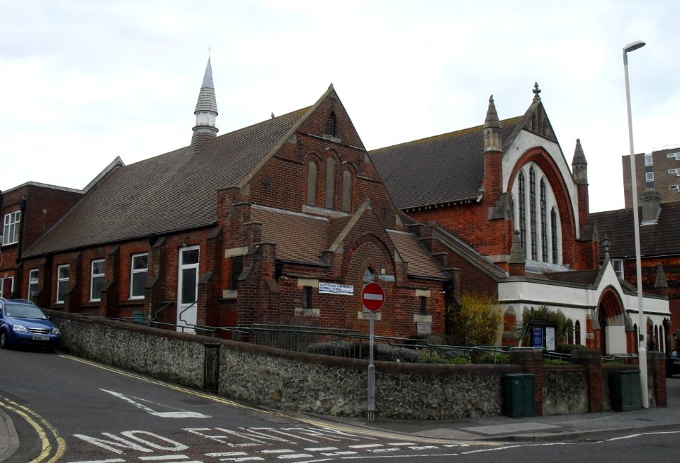 Upperton United Reformed Church, Upperton Road, Eastbourne (March 2010) (Church Hall and Church)