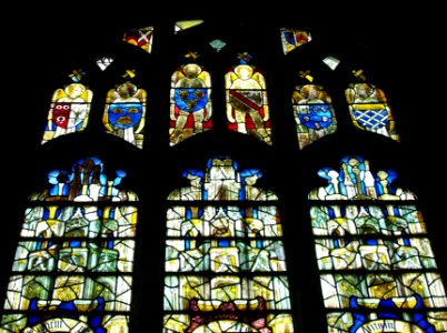 Upper part of window, St Mary, Nettlestead