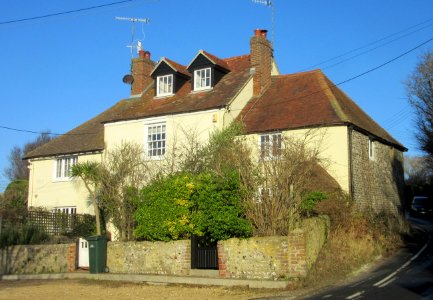 Upper Cottages, Ovingdean Road, Ovingdean (December 2016)