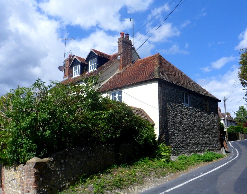 Upper Cottages, Ovingdean Road, Ovingdean (August 2014)
