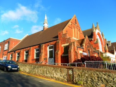 Upperton United Reformed Church, Upperton Road, Eastbourne (October 2012) (Church and Church Hall) (1)