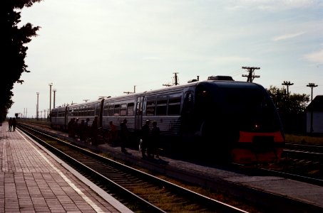 UPPK RA2 2021-05 Feodosia-Anapa train Sim Kolodiaziv Railway Station