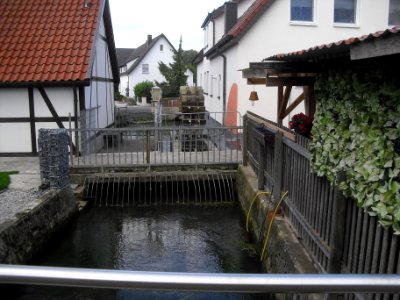 Upsprunge-Mühlenrad der Buckemühle - 2