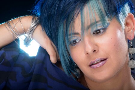 Hair models woman