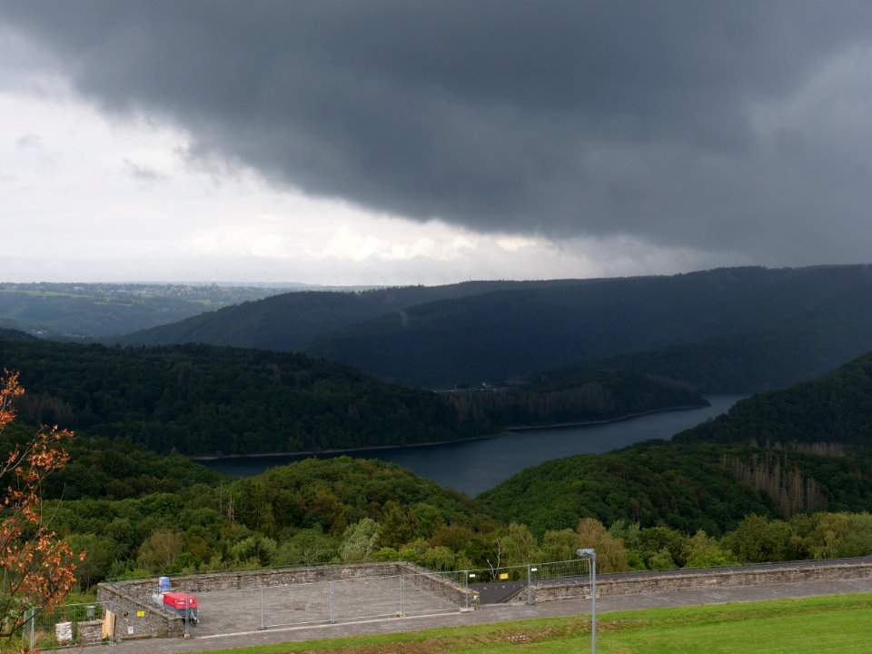 Urftsee from Vogelsang in September 2019 24
