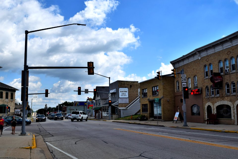 US 45 and WI 28, Kewaskum, WI
