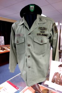US Army Special Forces uniform, Vietnam, c. 1966-1969 - Fort Devens Museum - DSC07104