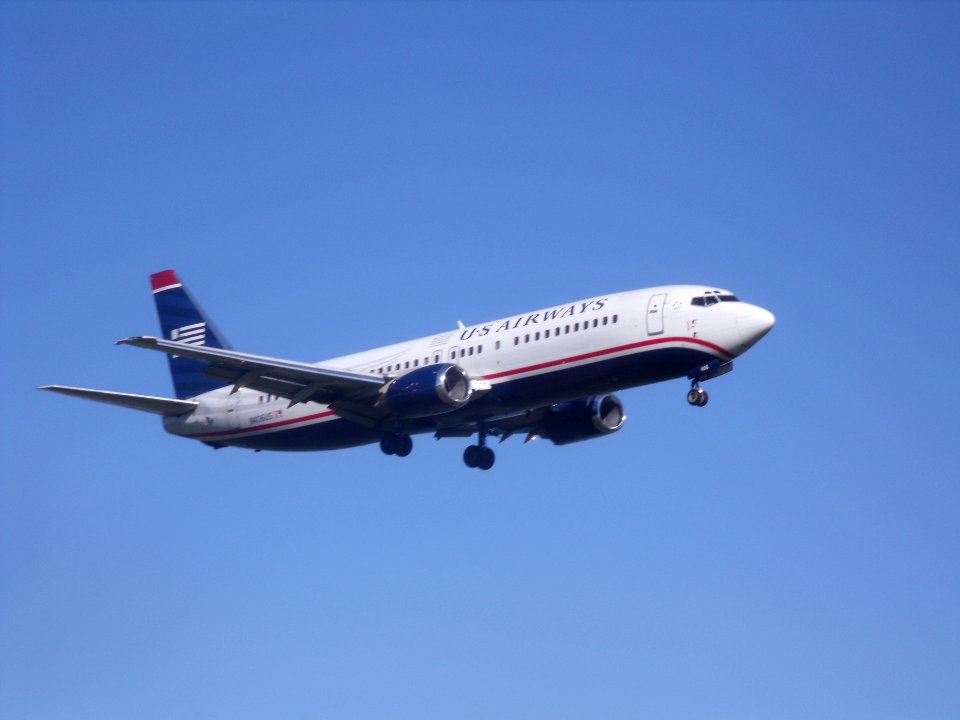 US Airways Boeing 737-400 N406US KDCA 1