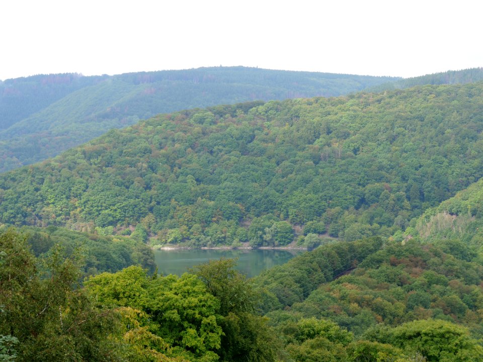 Urftsee from Vogelsang in September 2019 01