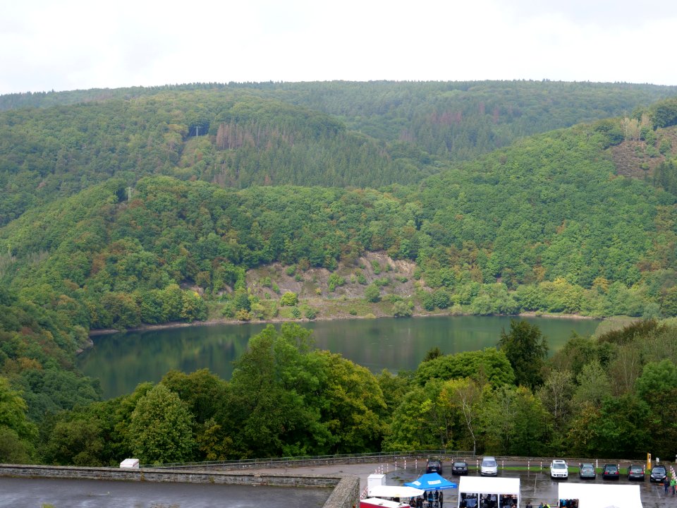 Urftsee from Vogelsang in September 2019 03