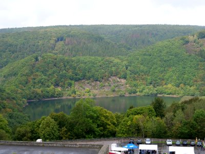 Urftsee from Vogelsang in September 2019 03