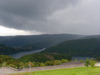 Urftsee from Vogelsang in September 2019 25