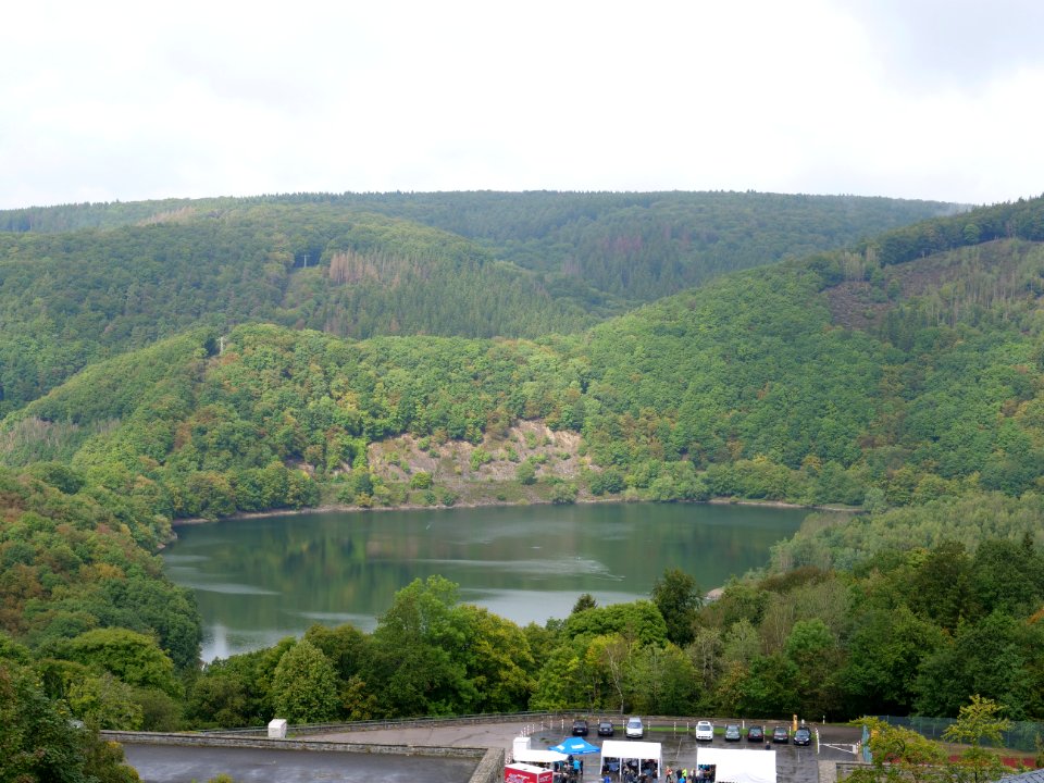 Urftsee from Vogelsang in September 2019 11