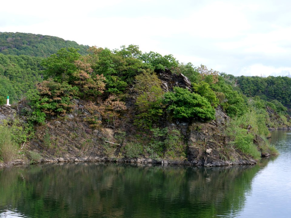 Urftsee from dam in September 2019 12