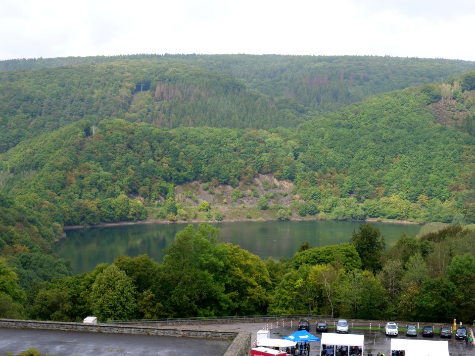 Urftsee from Vogelsang in September 2019 02