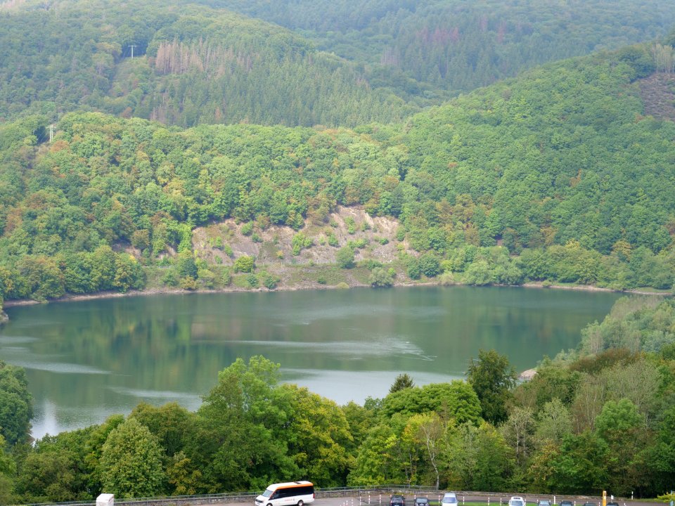 Urftsee from Vogelsang in September 2019 07