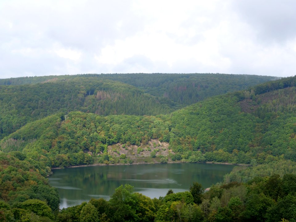 Urftsee from Vogelsang in September 2019 12