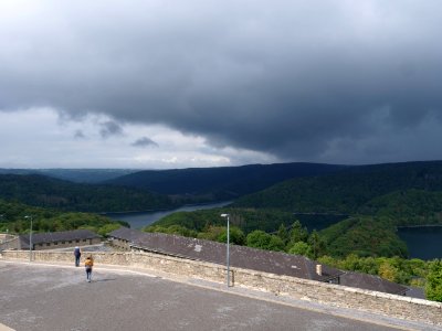 Urftsee from Vogelsang in September 2019 20