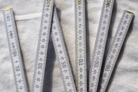 Meter exactly tape measure photo